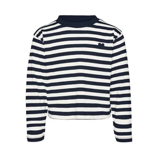 Top bleu manches longues VERO MODA Girl : l'essentiel du style junior