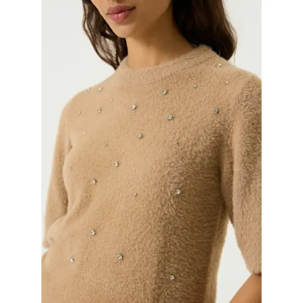 Women sweater brown - Garcia