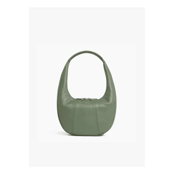 Sac hobo moyen modèle Juliette en cuir grainé - Le Tanneur
