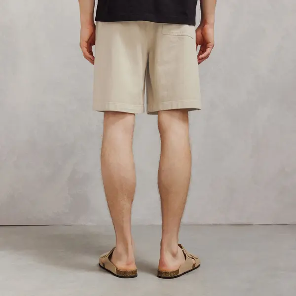 Bermuda 100% coton taille élastiquée