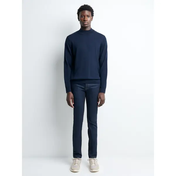 Jean slim en coton élasthane brut