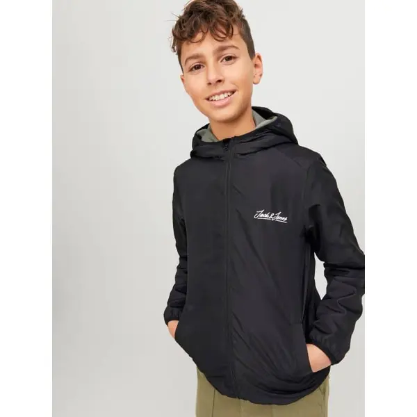 COUPE VENT NOIR ADO GARCON JACK AND JONES JUNIOR 12249438