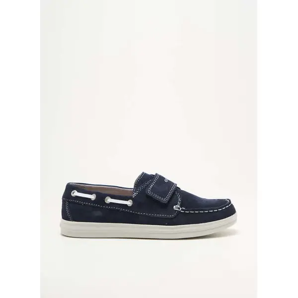Chaussures Bâteau Geox Bleu Bout Rond