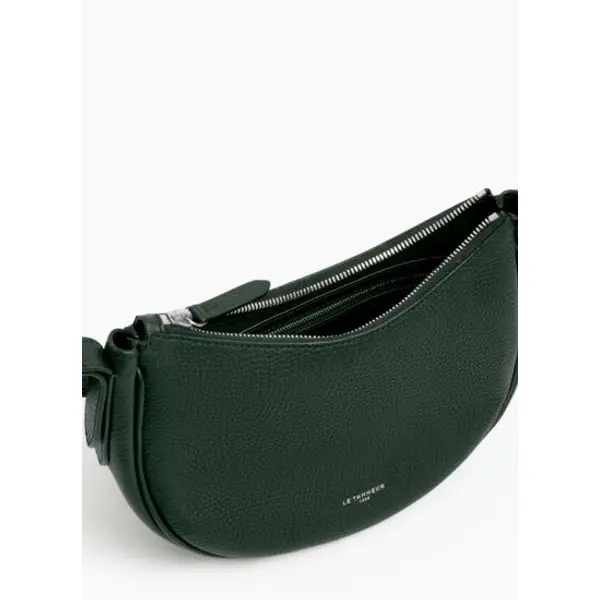 Petit sac bandoulière Madeleine en cuir grainé - Le Tanneur