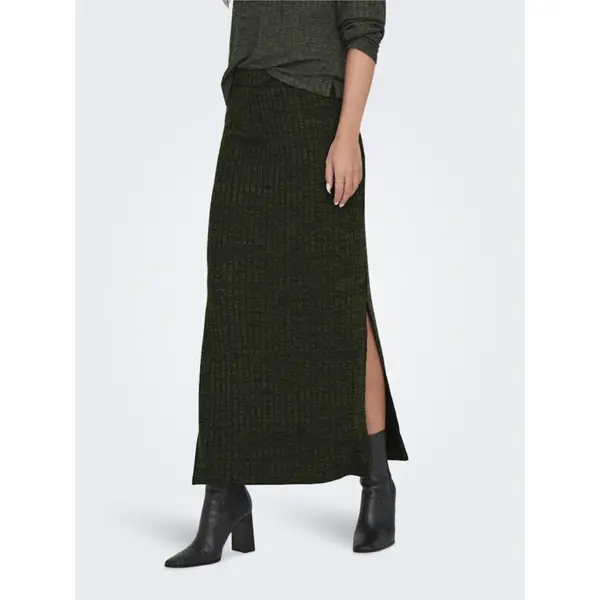 JUPE LONGUE VERTE FONCEE FENDUE JDY FEMME DU XS AU XL 15326766