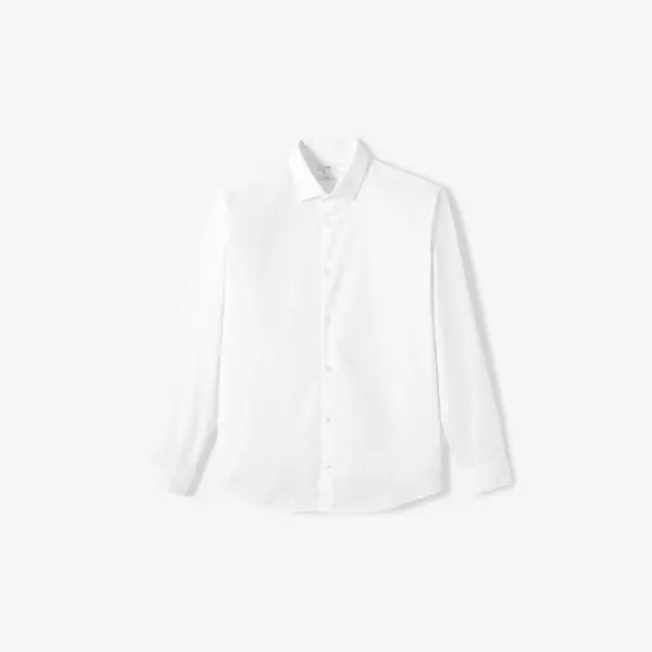 Chemise en coton regular unie