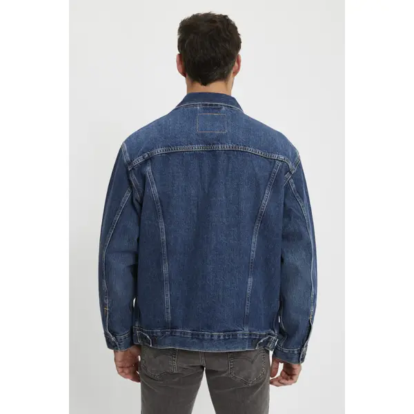 Veste trucker relaxed fit medium indigo