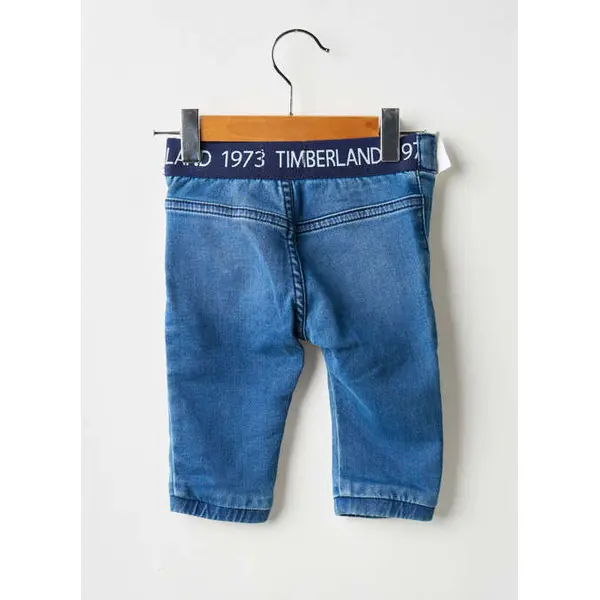Jeans Coupe Slim Timberland Bleu Taille Élastique