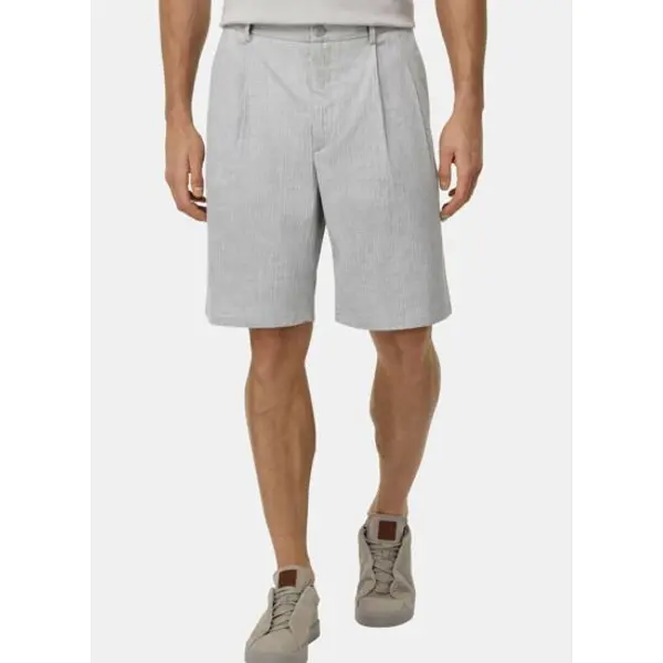 Bermuda en seersucker de coton - Boggi milano