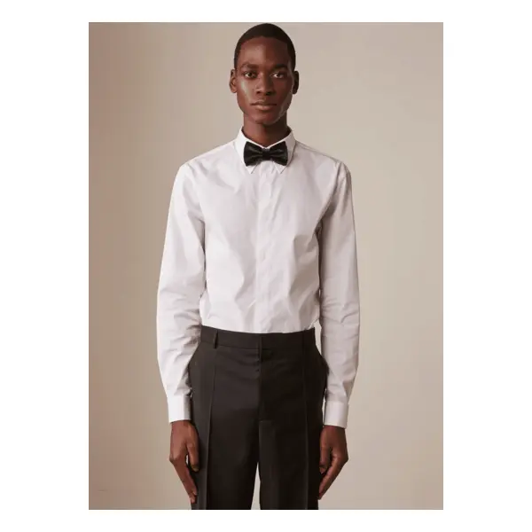 Chemise semi-ajustée blanche - Figaret