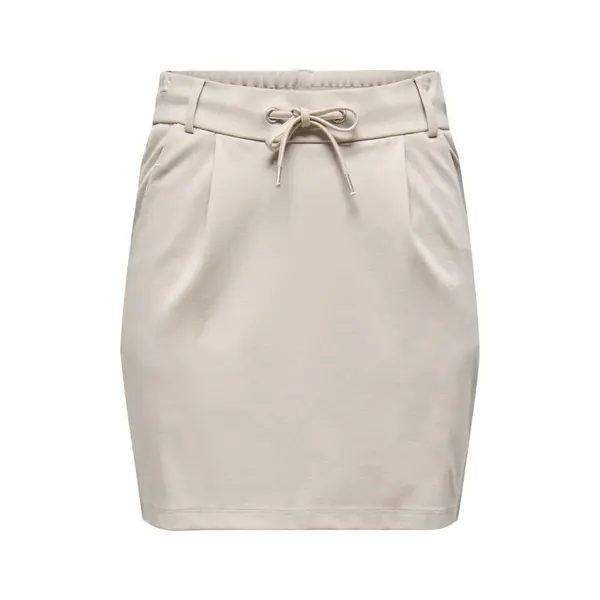 Jupe courte Pretty beige