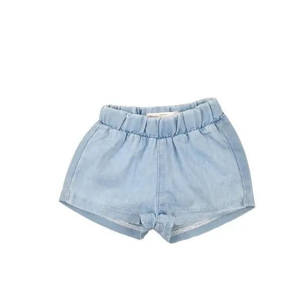SHORT COTON DENIM FILLE