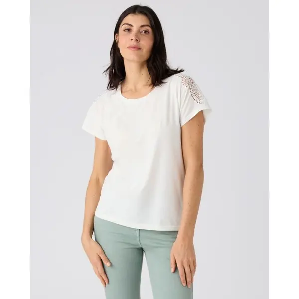 T-shirt Climatyl détail dentelle