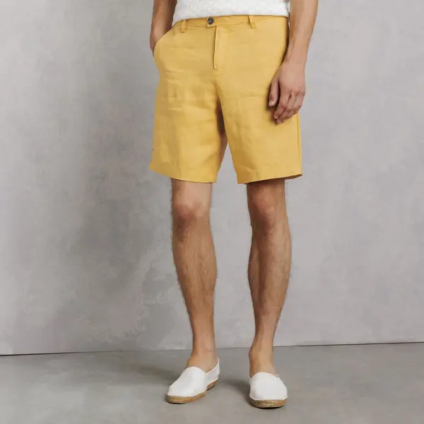 Bermuda chino 100% lin
