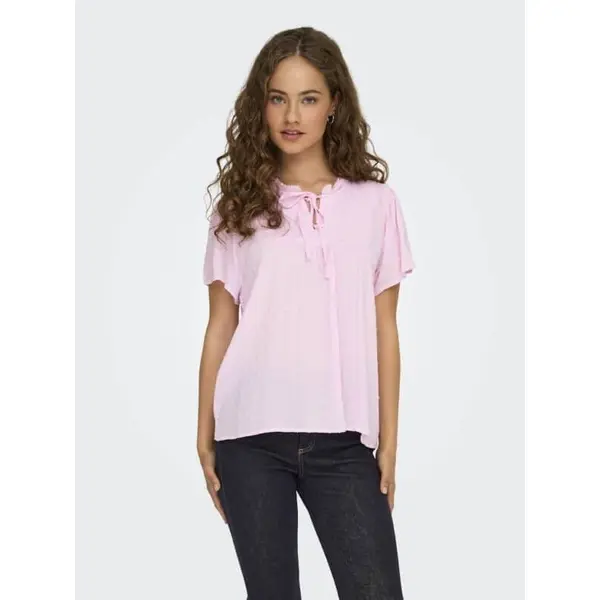 Blouse femme rose JDY viscose – Élégance légère Printemps 2026