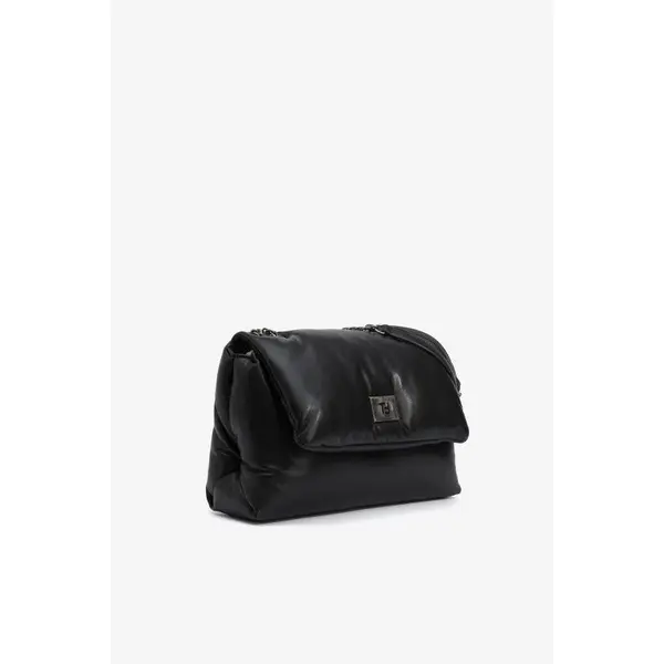 SAC A MAIN SOUPLE NOIR TIFFOSI FEMME OCTAVIA
