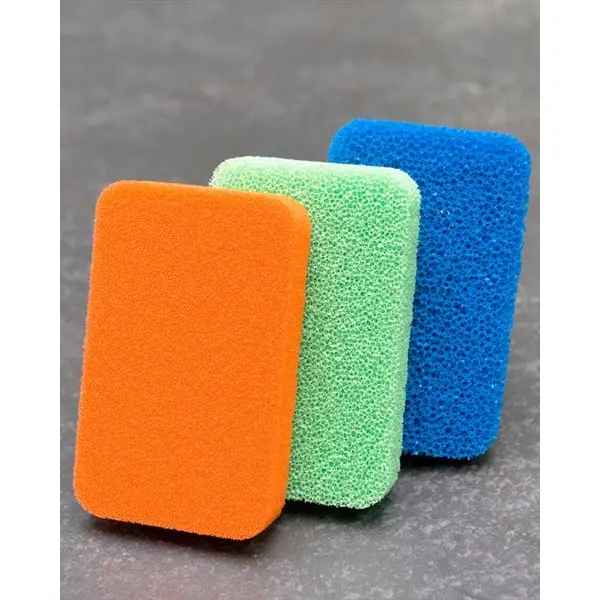 Lot de 3 éponges en mousse de silicone