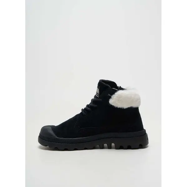 Bottines/boots Palladium Noir Bout Rond