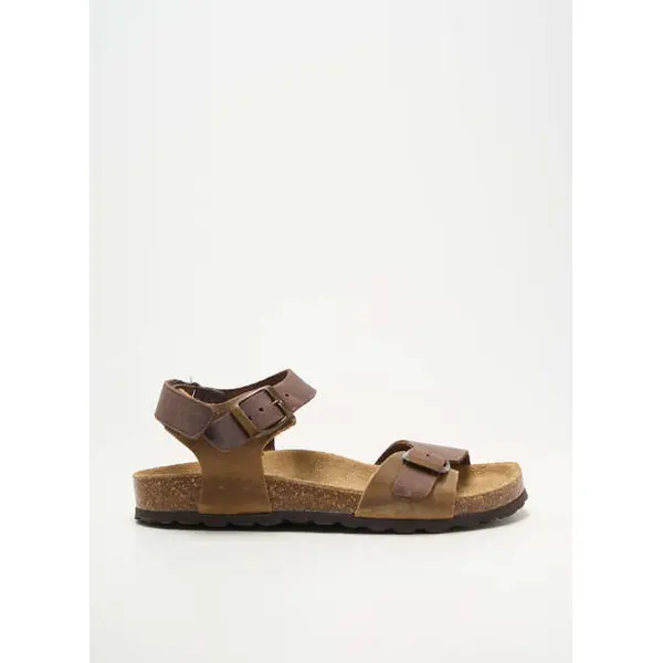 Sandales/nu Pieds Reqins Marron Bout Rond