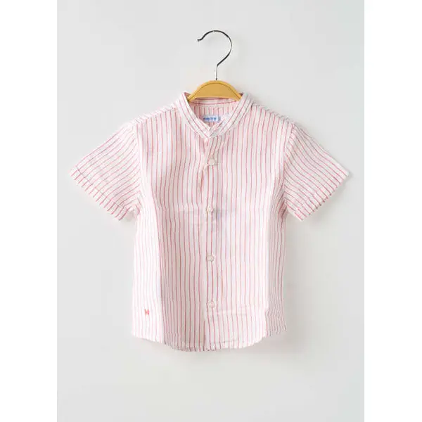 Chemise Manches Courtes Mayoral Blanc