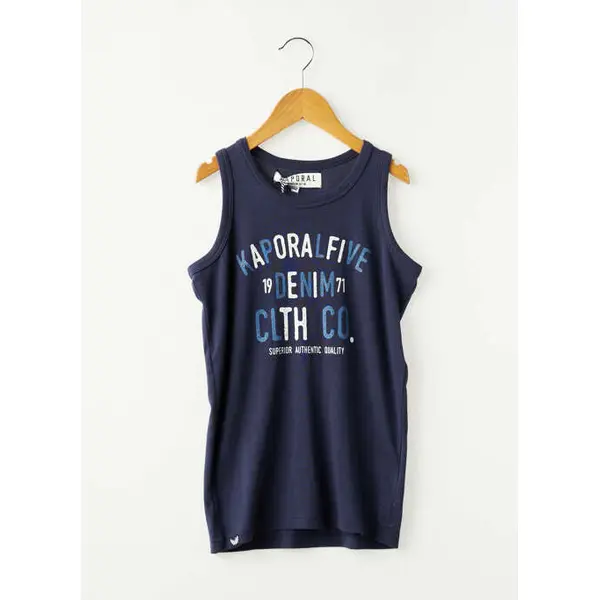 T-shirt Kaporal Bleu Fines Bretelles