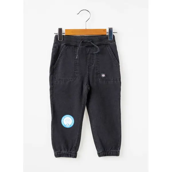 Pantalon Slim Mayoral Noir Taille Élastique