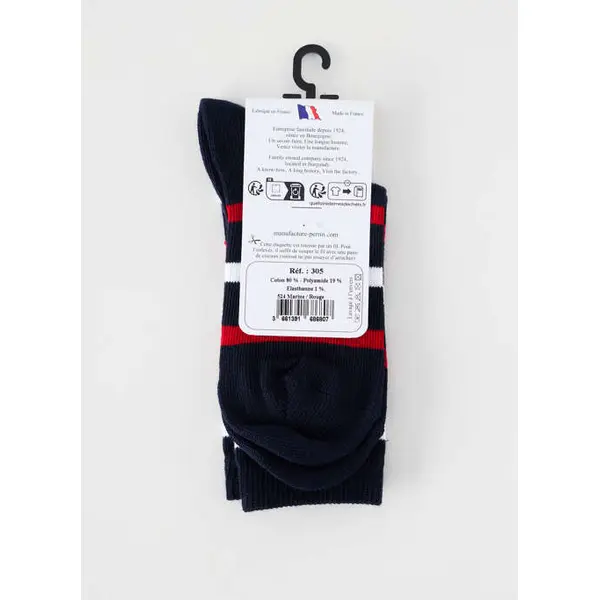 Chaussettes Perrin Noir