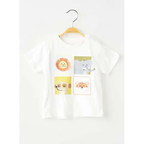 T-shirt Mayoral Blanc Manches Courtes