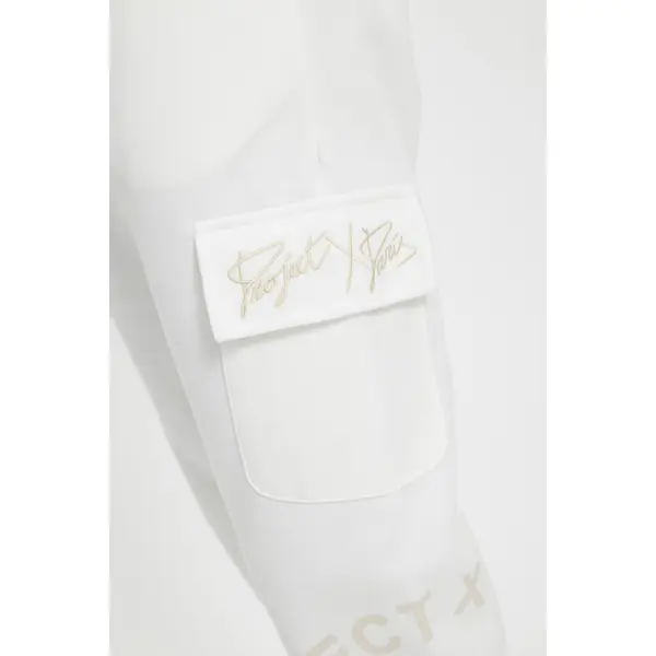 Bas de jogging blanc