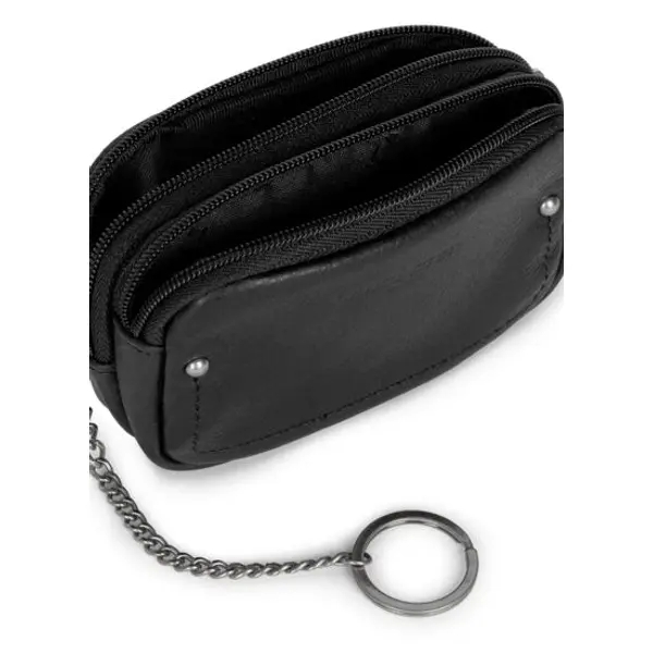 Porte-monnaie zippée soft vintage homme - Lancaster
