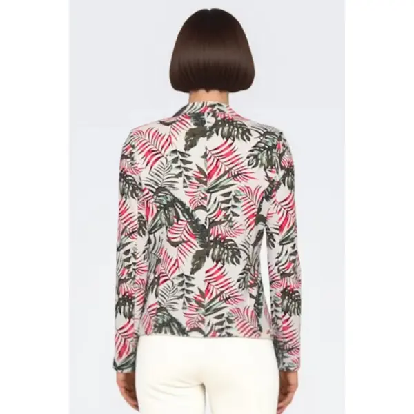 Blazer imprimé fantaisie Tadia