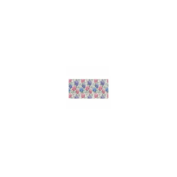 Grand tapis microfibre Hortensias