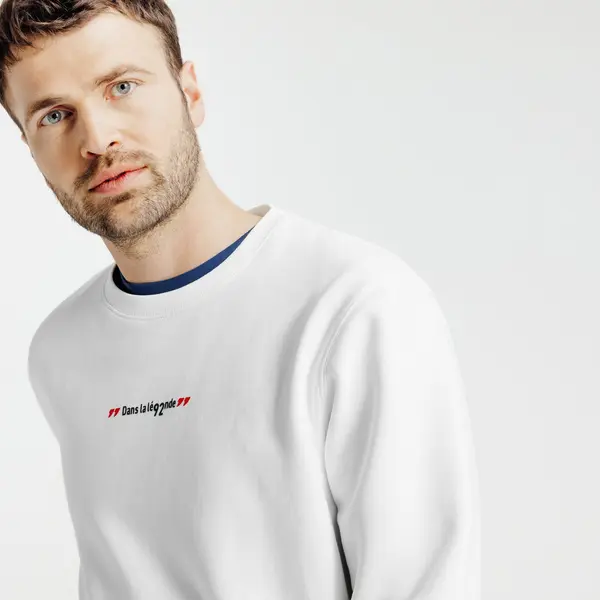 Sweat col rond imprimé licence L'Équipe