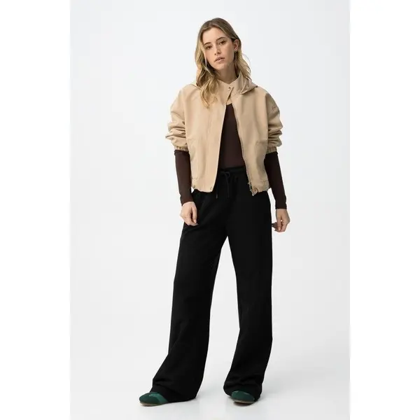 Pantalon jogging noir femme Tiffosi – Coupe droite confortable XXS à L