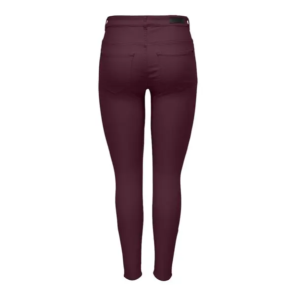 Pantalon similicuir rouge bordeaux JDY NEW THUNDER – Automne-Hiver 2025