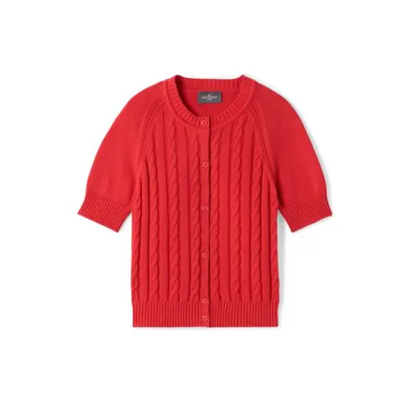 Cardigan manches courtes - femme - fete foraine - Bompard