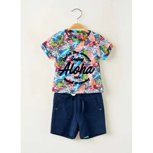 Ensemble Short Boboli Bleu