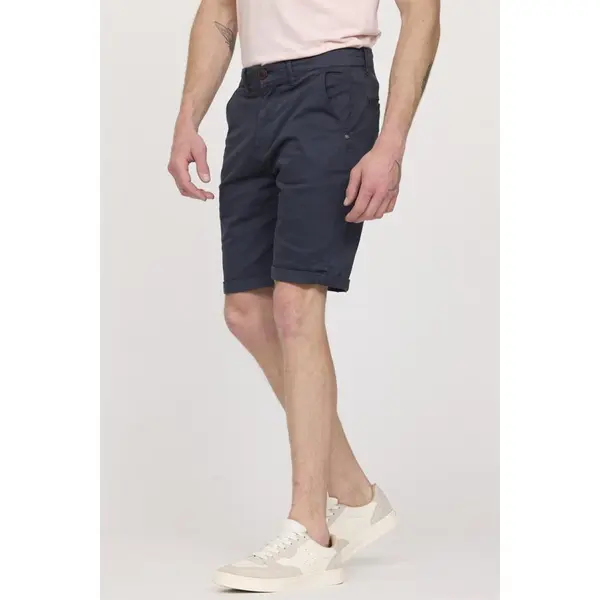Short chino bleu marine Lee Cooper homme du 30 au 36