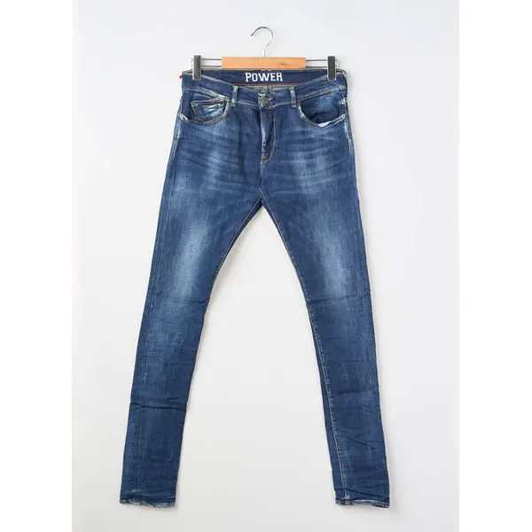 Jeans Skinny Le Temps Des Cerises Bleu