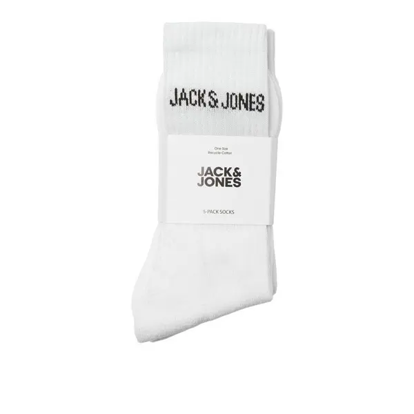 Lot de 5 paires de chaussettes blanches