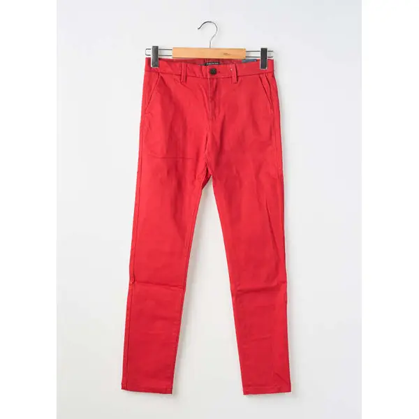 Pantalon Chino Nukutavake Rouge