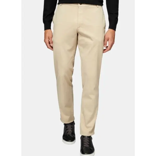 Pantalon en gabardine de coton - Boggi milano
