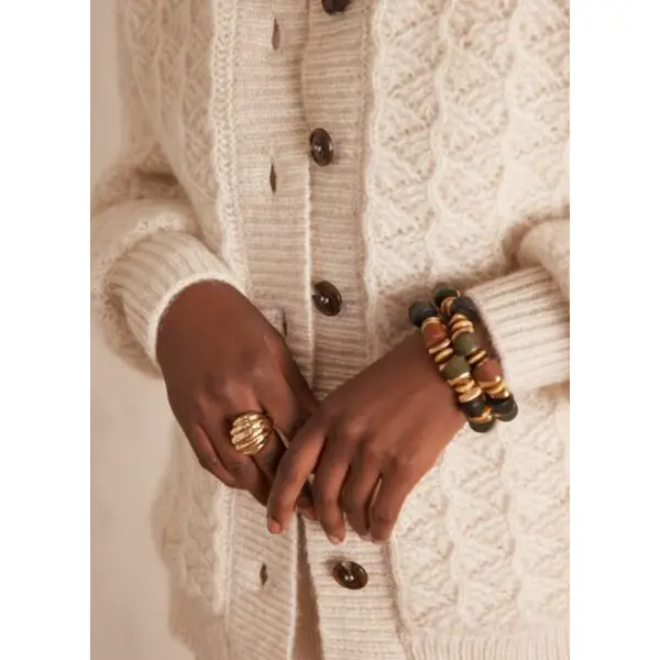 Gilet cosmo en mohair et laine - Maison 123