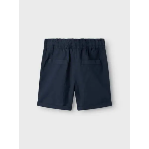 Short Souple 4 Poches Élastique Bleu Marine Name It Garçon du 6 au 12 ans