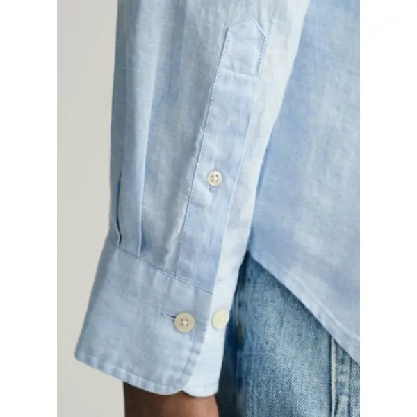 Slim fit linen shirt - Gant Outlet