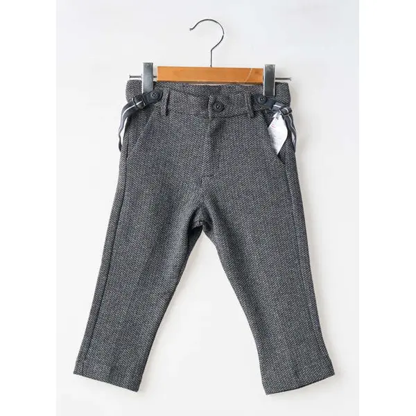 Pantalon Slim Boboli Gris