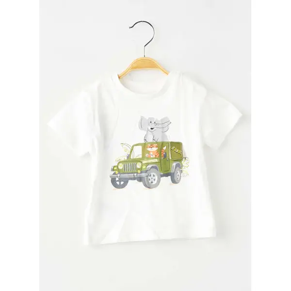 T-shirt Mayoral Blanc Manches Courtes