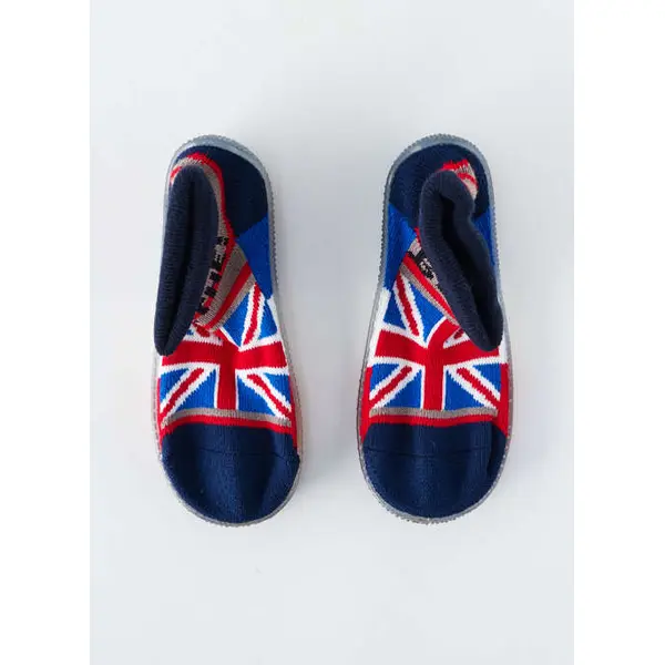 Chaussons/pantoufles Berthe Aux Grands Pieds Bleu Bout Rond