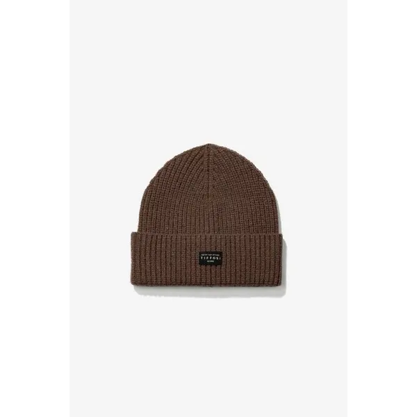 Bonnet marron Tiffosi homme – Chaud, doux et stylé pour l’hiver 2025
