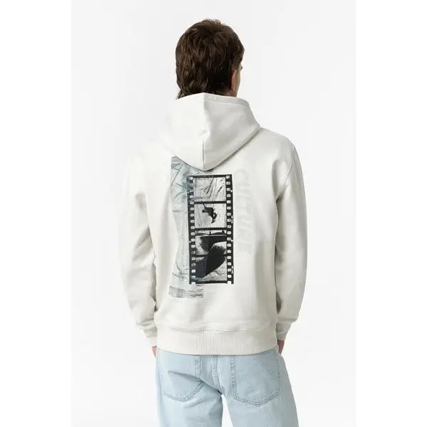 Sweat à capuche gris Tiffosi : style urbain et confort